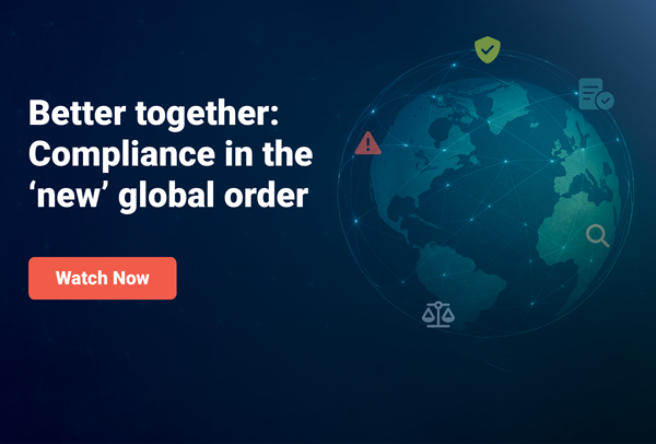Better together: Compliance in the 'new' global order