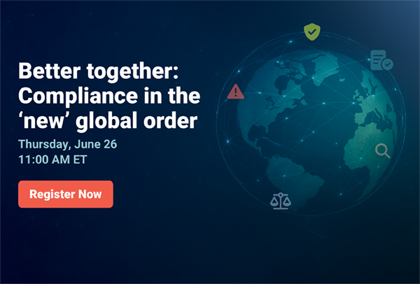 Better together: Compliance in the 'new' global order